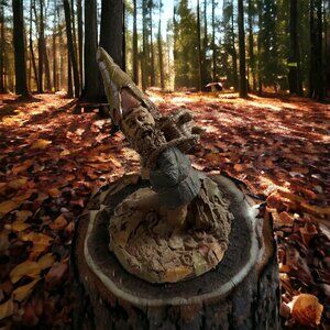 Tom Clark Gnome “Blackie” 1987 Cairn Studio Resin Figurine No 79